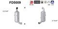 AS DPF Rußpartikelfilter Dieselpartikelfilter FD5009 für C2 C3 PARTNER 207 206 1
