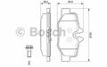4x BOSCH Bremsbeläge hinten für MERCEDES-BENZ VIANO VITO 0 986 494 082