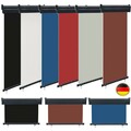 Senkrechtmarkise Außenrollo Sichtschutz Sonnenschutz Balkon Markise Balkonrollo