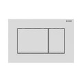 GEBERIT Betätigungsplatte Sigma30  2-Mengen-Spülung weißmatt/weiß 115.883.01.1