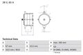 Drehstromgenerator - Bosch 0 986 039 490 - 0986039490