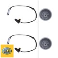 2x Sensor für Raddrehzahl HELLA 6PU009106-031 2 Sensor Raddrehzahl für BMW