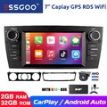 Für BMW 3er E90 E91 E92 E93 Android 14 CarPlay DAB+ Autoradio GPS NAV 2+32G KAM