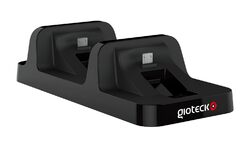 Gioteck PS4 DC-1 DualShock 4 Charging Dock Gamepad Dockingstationen Schwarz