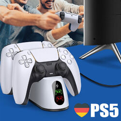 PS5 Controller Ladestation,PS5 Zubehörsets Ladestation für PS5 Edge Controller