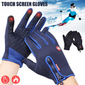 Winter Handschuhe Damen Herren Fahrrad Thermo Handschuhe Wasserdicht Touchscreen