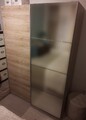 Schwebetürenschrank mit Spiegel