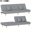 2 in 1 Schlafsofa Wohnzimmer Couch Sofa Schlafcouch Bettsofa Tagesbett Sofabett