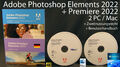 Adobe Photoshop Elements 2022 + Premiere 2022 Vollversion Box + DVD Win/Mac NEU