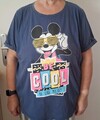 T - Shirt Disney Gr. 48/50 marineblau