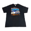 Brandon Jay Racing T-Shirt | Vintage Motorsport Lagerauto schwarz XL Vintage