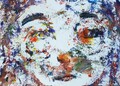 Acryl Bild Gemälde Abstrakt Malerei Kunst Original Frau