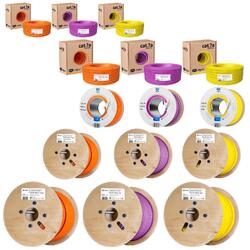 Cat7 / Cat7a / Cat8 Netzwerkkabel Verlegekabel Simplex Duplex KUPFER Kabel LAN+ Brandklasse:Cca / LSZH Halogenfrei / LAN +DE Händler+