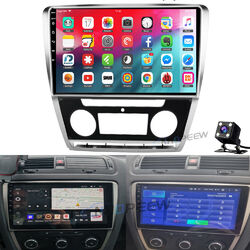 10.1" Android Autoradio Mit GPS Navi WIFI FM RDS Für Skoda Octavia 2 2007-2013