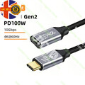 USB C 3.1 Gen2 10Gbps Verlängerungskabel Typ C auf C PD 100W QC4.0 3.0 5A Schnellladegerät