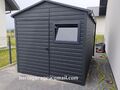 3x4 Garage Hobbyraum Gartenbox CONTAINER Lagerbox Blechgarage Gartenhaus Laube