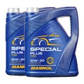 MANNOL 7512 SPECIAL PLUS SAE 10W-30 Motoröl, VW 50500, 50101, 2x5 Liter