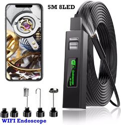 5M Endoskop WiFi Inspektion Kamera USB Endoscope Für iPhone Android 1200/1920P