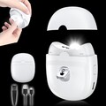 Elektrischer Nageltrimmer Automatisch Nagelschere Nagelschneider mit LED Licht