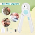 ABS Krallenschere mit LED-Licht Kaninchen mit Rutschfesten Griffen Nagelknipser