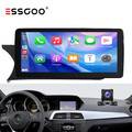10,25'' Android 14 Autoradio für MERCEDES-BENZ W204 S204 NTG4.5 CarPlay Navi KAM
