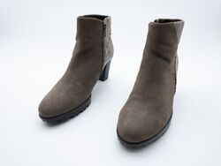 Gabor Damen Ankle Boots Absatzschuh Stiefelette beige Gr 39 EU Art 17591-55