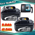 2X Original 12Ah Akku Für Makita BL1860B 18V Li-ion BL1850B BL1830 LED-Anzeige