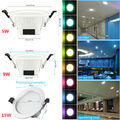 Bluetooth WIFI 5W/9W/15W RGB+WW+CW LED Einbaustrahler Deckenspot Alexa Dimmbar