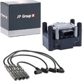 JP GROUP ZÜNDSPULE+ZÜNDLEITUNGSSATZ passend für 1.6+2.0 VW PASSAT B6 AUDI SKODA