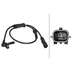 HELLA 6PU 358 217-091 Sensor, Raddrehzahl 