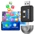 2 in 1 Wireless Apple Carplay Android Auto Adapter USB Car Dongle Connect Box