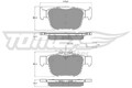 TOMEX Brakes Bremsbelagsatz, Scheibenbremse TX 18-161 für ALFA ROMEO MASERATI