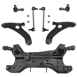 Achsträger für Hyundai Getz bis 07/05 u Querlenker Koppelstange Spurstangenkopf