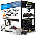 Für BMW 2er Gran Tourer Typ F46 Anhängerkupplung abnehmbar +eSatz 13pol 14- kpl.