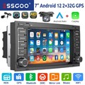 Für VW Touareg T5 Transporter 2+32G Android 12 Autoradio Carplay GPS RDS MIK Kam