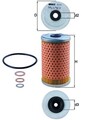 MAHLE Ölfilter OX 34D Filtereinsatz für MERCEDES PUCH T2 W463 KLASSE 190 601 LN1