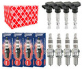 4x FEBI BILSTEIN Zündspule +4x NGK Zündkerze Iridium IX für Nissan Almera Tino