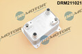 Dr.Motor Automotive DRM211021 Ölkühler, Automatikgetriebe für AUDI,VW
