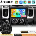 2+32G Android 14 Autoradio RDS DSP SWC FM Carplay Für 2DIN Fiat Ducato 2006-2023