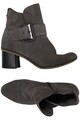 Tamaris Stiefelette Damen Ankle Boots Booties Gr. EU 41 Leder Grau #ylf8nk0