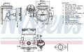 NISSENS 98268 AGR-Ventil für VW