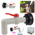 IBC Tank Adapter Auslaufhahn Zubehör Wasserhahn Kugelauslaufhahn für Regentonnen