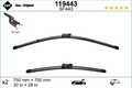 SWF VisioFlex Scheibenwischer Vorne für FORD Tourneo Custom V362 Bus (F3)