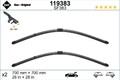 Wischblatt Scheibenwischer DAS ORIGINAL SET SWF 119383 für VW FORD SEAT TOURAN 5