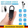 32GB Digital Diktiergerät Tragbar Aufnahmegerät MP3 Audio Sound Voice Recorder