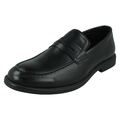 Herren Thomas stumpfe Sattelborte Slipper Schuhe A1R132