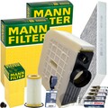 MANN FILTER INSPEKTIONSPAKET passend für AUDI Q7 4M 2.0 TFSI 252 PS