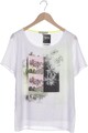Comma T-Shirt Damen Shirt Kurzärmliges Oberteil Gr. EU 42 Weiß #rbcb22u