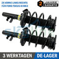 1Paar Federbeine Vorne Links Rechts Stoßdämpfer Für Ford Focus III MK3 1.6 TDCi