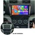 64GB Android 13 Apple Carplay Autoradio Für Mazda 6 GH GG 2007-2012 GPS Navi RDS